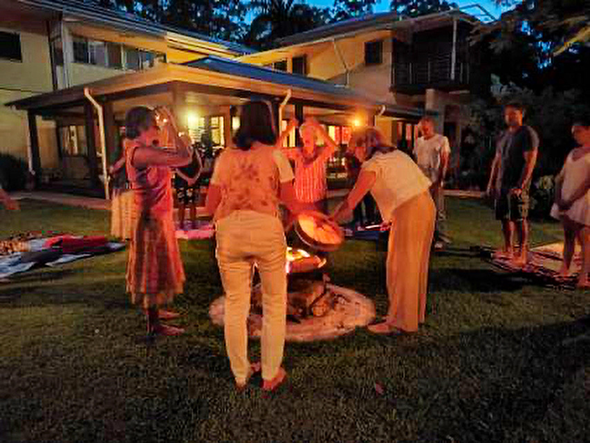 shamanic fire ceremony